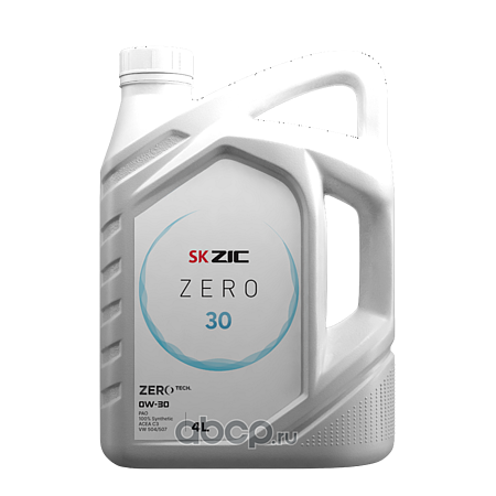 Масло ZIC ZERO 0W-30 4л