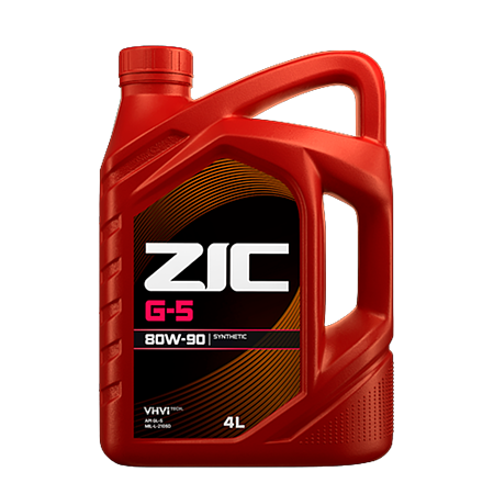 Масло ZIC G-5 80W90 4л NEW
