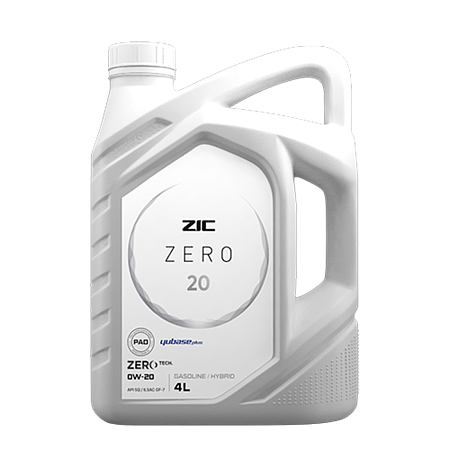 Масло ZIC ZERO 0W-20 4л