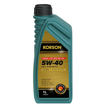 5W-40 FULL SYNTHETIC A3/B4 1л (синт. мотор. масло.)