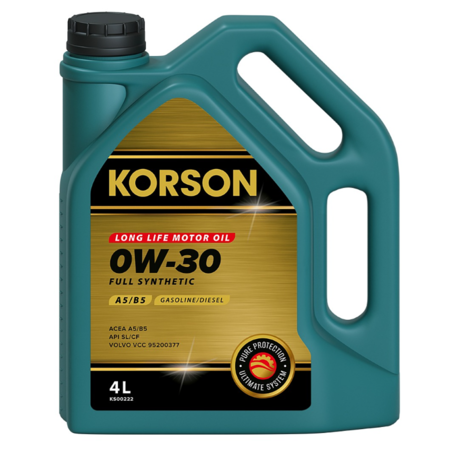 0W-30 FULL SYNTHETIC A5/B5 4л (синт. мотор. масло.)