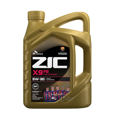 Масло ZIC X9 FE 5W30 4л
