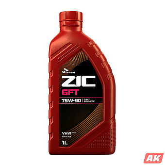 Масло ZIC GFT 75W90 1л NEW фото 1